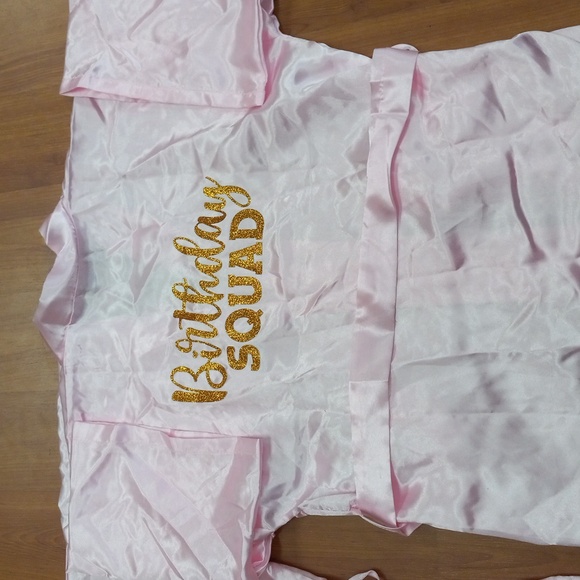 2 ROBES - Birthday Squad robe's - Picture 2 of 7